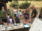 Mural Painting, Science Camp 2016 - Robin Rosenberg